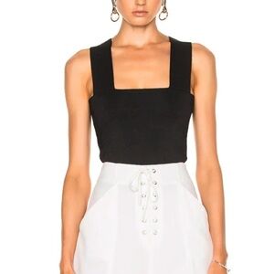 A.L.C. Black Tank Top